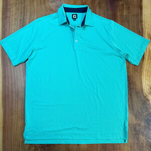 Footjoy Men's Polo shirt XL Athletic Polyester S/S Golf Classic Polyester H10